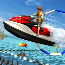 Super Jet Ski Race Stunt: Water Boat Racing - Online Game